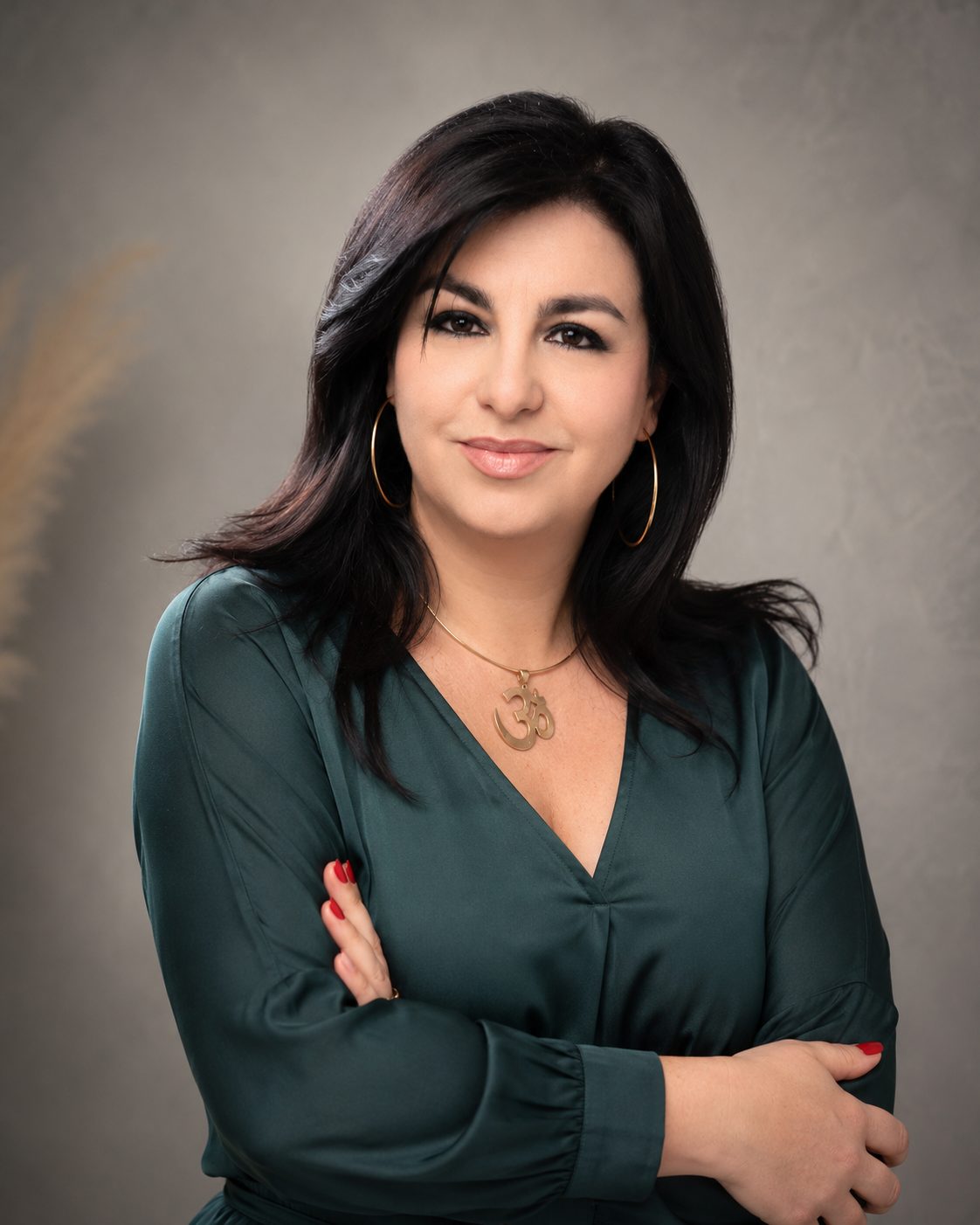 Renata Reginato em retrato profissional